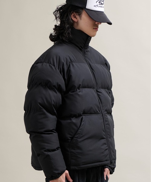 CALIFORNIA OUTFITTERS(カリフォルニア アウトフィッターズ)の「11C11 ダブルジップ 中綿パデッド ジャケット(ダウンジャケット/コート・メンズ・ブラック/カーキ/グレー・FREE)」の4枚目の写真