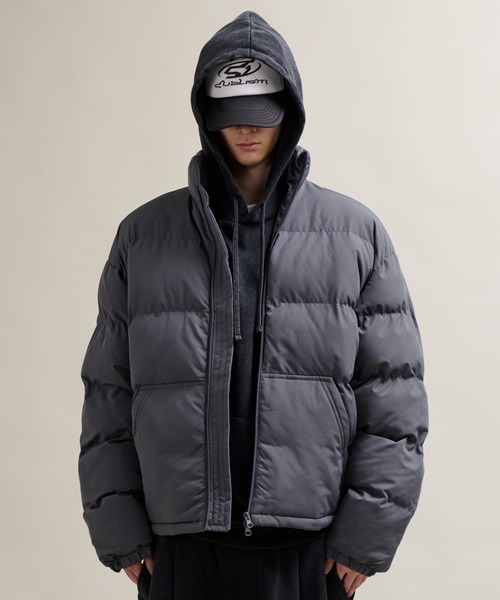CALIFORNIA OUTFITTERS(カリフォルニア アウトフィッターズ)の「11C11 ダブルジップ 中綿パデッド ジャケット(ダウンジャケット/コート・メンズ・ブラック/カーキ/グレー・FREE)」の11枚目の写真