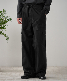 DRAW FIT（ドローフィット）の「CN ベルト付きカーゴパンツ [ブラック]（その他パンツ）」