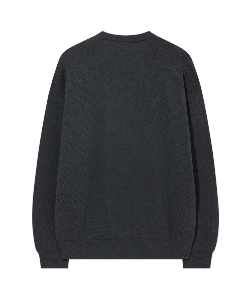 COVERNAT(カバーナット)の「スプレーアーチロゴクルーネックニットチャコール(ニット/セーター・レディース・その他・X-LARGE/SMALL/MEDIUM/LARGE)」の3枚目の写真