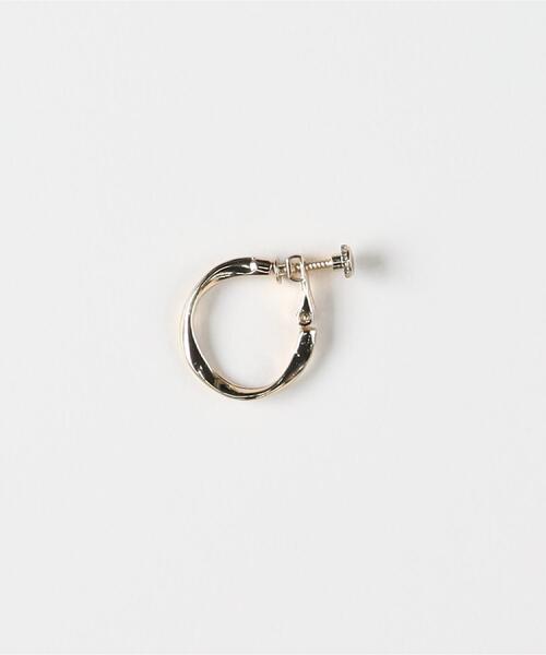 Right-on（ライトオン）の「Right-on Basic(ライトオンベーシック)【レディース】ネジレフープピアス（ピアス（両耳用）・レディース・ゴールド/シルバー・ONE SIZE）」の9枚目の写真