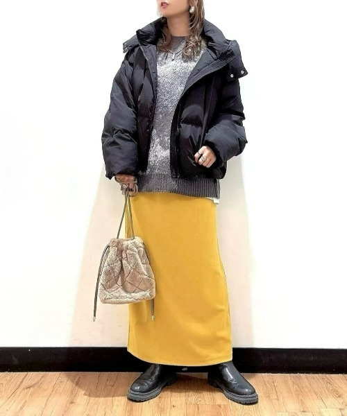 BACK NUMBER(バックナンバー)の「【BACK NUMBER】シャギーニット グラデーションクルーネックセーター (毛足ニット/モダンシルエット/保温性/レイヤード映え)(ニット/セーター・メンズ・ブルー/ブラック/グリーン・M/XL/L)」の13枚目の写真