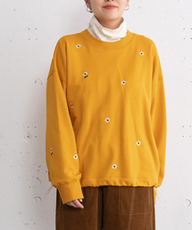 POU DOU DOU | とび花刺繍スウェット(スウェット)