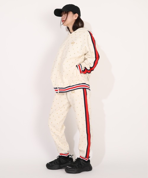 BABYDOLL（ベビードール）の「親子お揃い スパークルラインロングパンツ 1187A （トップス別売）（その他パンツ・レディース・オフホワイト/ネイビー/グリーン・ユニセックスS/ユニセックスL/ユニセックスXL/ユニセックスM）」の9枚目の写真
