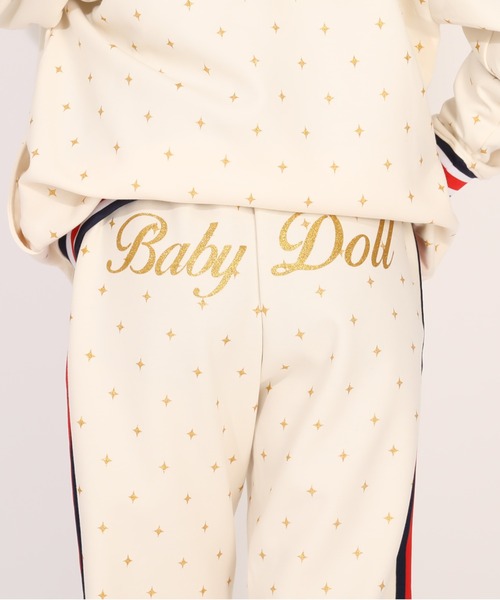 BABYDOLL（ベビードール）の「親子お揃い スパークルラインロングパンツ 1187A （トップス別売）（その他パンツ・レディース・オフホワイト/ネイビー/グリーン・ユニセックスS/ユニセックスL/ユニセックスXL/ユニセックスM）」の7枚目の写真