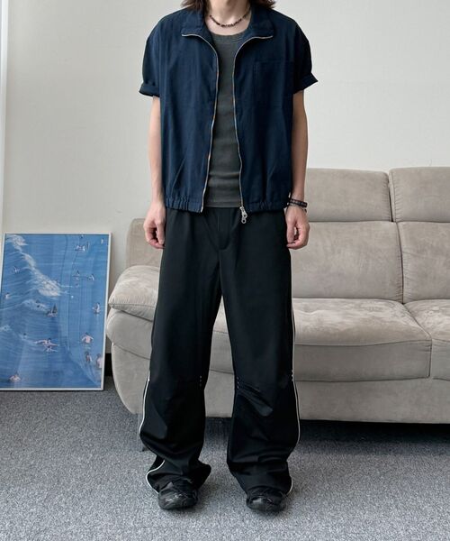 LEARVE(ルアブ)の「モノシャインパラシュートトラックパンツモカブラウン(スウェットパンツ・メンズ・その他・LARGE/MEDIUM)」の3枚目の写真