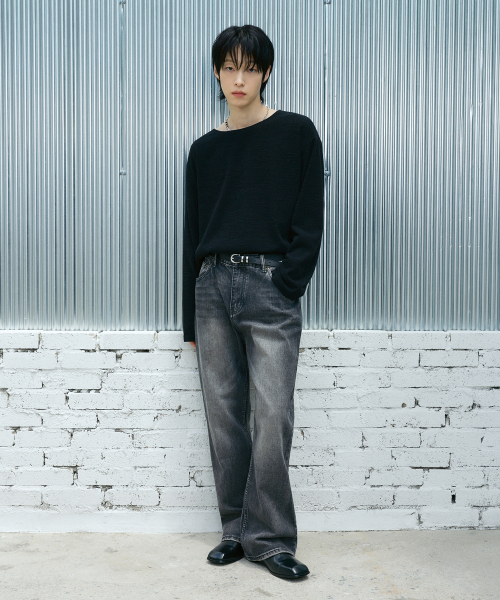 LXT（エルエックスティー）の「ソフトクロップニットロングスリーブ[ブラック]（Tシャツ/カットソー・メンズ・その他・LARGE/X-LARGE）」の14枚目の写真