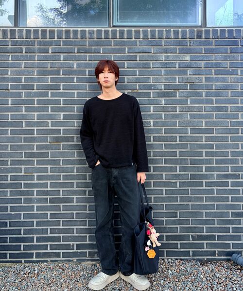 LXT（エルエックスティー）の「ソフトクロップニットロングスリーブ[ブラック]（Tシャツ/カットソー・メンズ・その他・LARGE/X-LARGE）」の17枚目の写真