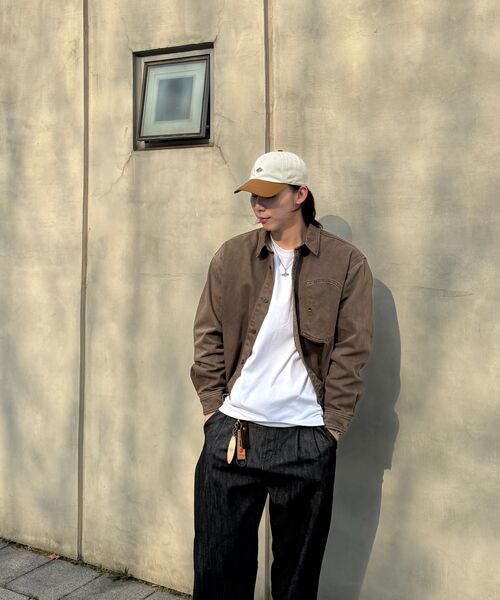NONBLANK(ノンブランク)の「ダイングデニムシャツ_BROWN(シャツ/ブラウス・メンズ・ブラウン・MEDIUM/LARGE/X-LARGE)」の16枚目の写真
