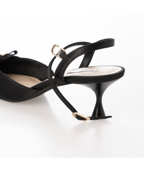 EVOL（イーボル）の「【ふかふか・クッション入り】ポインテッド5.5cmリボンストラップパンプス CA23853（パンプス・レディース・ベージュ系その他/ブラック/ベージュ・25.0cm/24.5cm/24.0cm/23.5cm/23.0cm/22.5cm/22.0cm）」の17枚目の写真