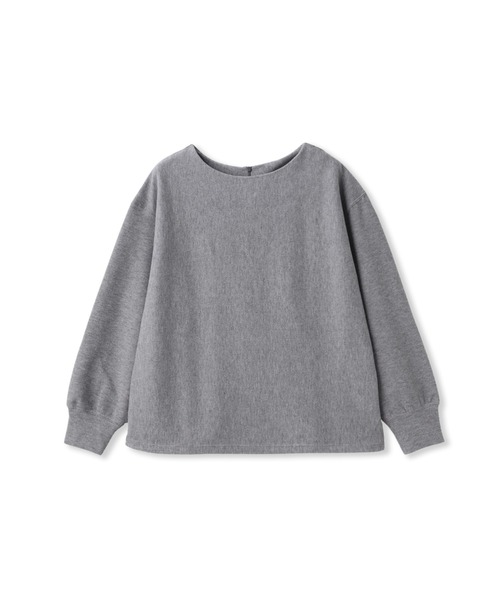 Droite lautreamont(ドロワットロートレアモン)の「ニットコーデュロイカットソー≪手洗い可能≫(Tシャツ/カットソー・レディース・ライトグレー/ブラウン/オフホワイト・M)」の7枚目の写真