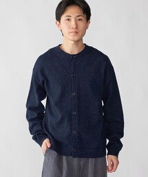 City Ambient Products: カラー ネップ クルーネック カーディガン
