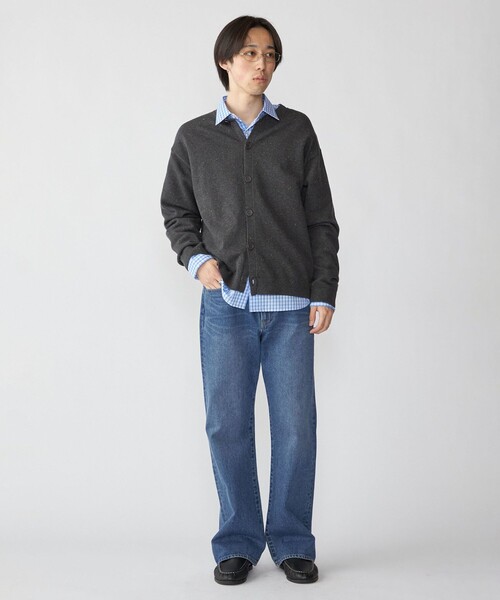 City Ambient Products(シティアンビエントプロダクツ)の「City Ambient Products: カラー ネップ クルーネック カーディガン(カーディガン/ボレロ・メンズ・ブラウン/ダークグレー/ネイビー・SMALL/MEDIUM/LARGE)」の9枚目の写真