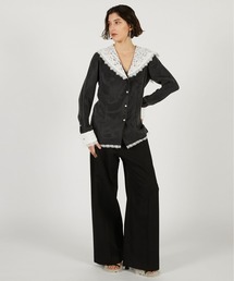 PRANK PROJECT（プランクプロジェクト）の「【2026Spring Pre-Order】レースカラーシャツ / Lace Collar Shirt（シャツ/ブラウス）」