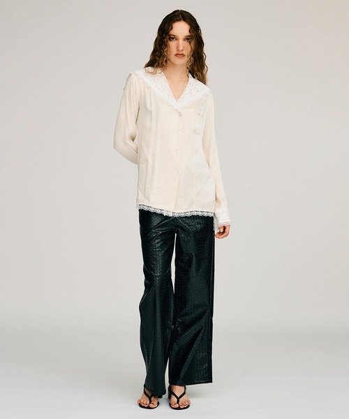 PRANK PROJECT レースカラーシャツ Pre-Order】レースカラーシャツ / Lace Collar Shirt（シャツ/ブラウス