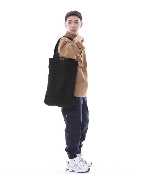 SAINTCREW（セントクルー）の「フリースタイルライフ シンプルショッパーエコバッグ FLS-103 ブラック（エコバッグ/サブバッグ・メンズ・その他・フリー）」の6枚目の写真