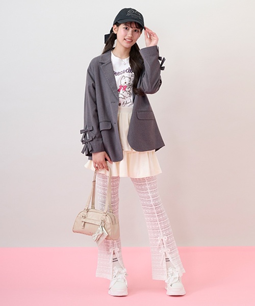 セール】ティアードスカート＆レースパンツセット（スカート）｜mezzo