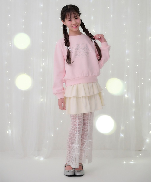 セール】ティアードスカート＆レースパンツセット（スカート）｜mezzo