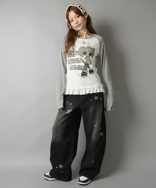 SPINNS（スピンズ）の「ニットイヤーマフ/ピアノ（イヤーマフ・レディース・ホワイト系その他・ONESIZE）」の5枚目の写真