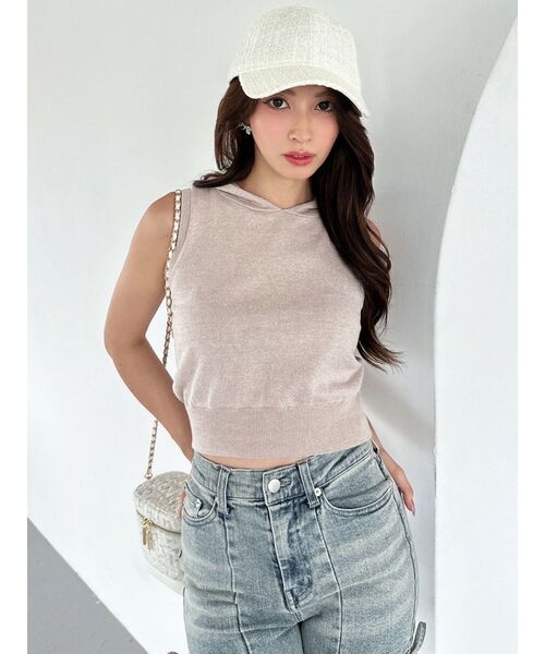 RESEXXY（リゼクシー）の「【NEWERA】ファーキャップ（キャップ・レディース・ブラック/ホワイト・FREE）」の6枚目の写真