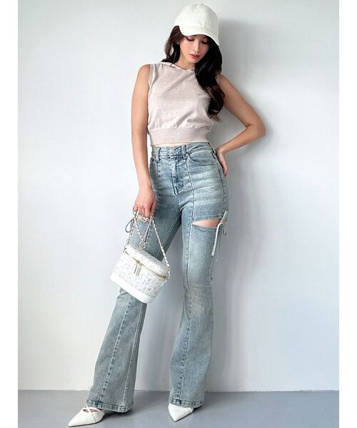 RESEXXY（リゼクシー）の「【NEWERA】ファーキャップ（キャップ・レディース・ブラック/ホワイト・FREE）」の7枚目の写真