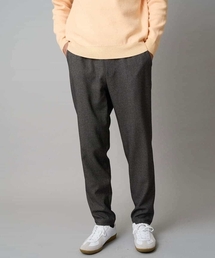 a.v.v | 【イージーケア/毛玉になりにくい】メランジツイルストレッチセミルーズパンツ【洗濯機で洗える/ストレッチ】(その他パンツ)