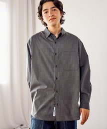 niko and...（ニコアンド）の「イージーケア柄シャツ（シャツ/ブラウス）」