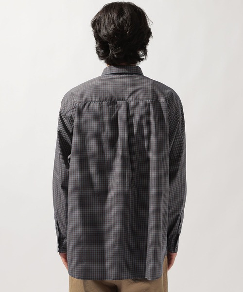 niko and...(ニコアンド)の「イージーケア柄シャツ(シャツ/ブラウス・メンズ・グリーン/グレー/サックスブルー/その他1/オレンジ/ネイビー/ベージュ・LARGE/MEDIUM)」の15枚目の写真