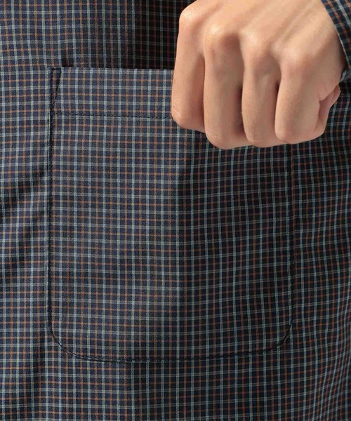 niko and...(ニコアンド)の「イージーケア柄シャツ(シャツ/ブラウス・メンズ・グリーン/グレー/サックスブルー/その他1/オレンジ/ネイビー/ベージュ・LARGE/MEDIUM)」の19枚目の写真