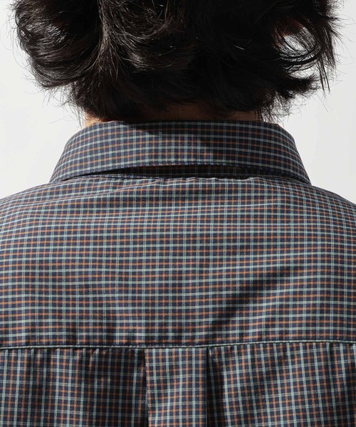 niko and...(ニコアンド)の「イージーケア柄シャツ(シャツ/ブラウス・メンズ・グリーン/グレー/サックスブルー/その他1/オレンジ/ネイビー/ベージュ・LARGE/MEDIUM)」の21枚目の写真