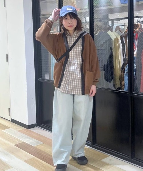 niko and...(ニコアンド)の「イージーケア柄シャツ(シャツ/ブラウス・メンズ・グリーン/グレー/サックスブルー/その他1/オレンジ/ネイビー/ベージュ・LARGE/MEDIUM)」の14枚目の写真