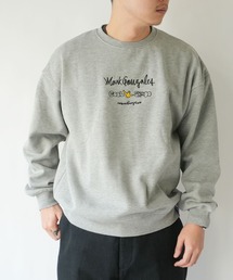 【 MARK GONZALES 】 NYC グラフィック バックプリント クルーネック スウェット