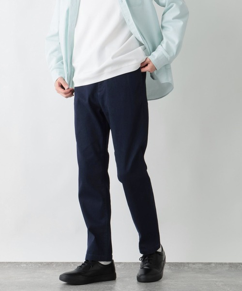 GLOBAL WORK（グローバルワーク）の「スゴラクストレッチスリムパンツ/601335（その他パンツ・メンズ・ブラック/ベージュ/ダークブルー/ネイビー/アイボリー/チャコールグレー/ブラック系その他/カーキ・MEDIUM/SMALL/X-SMALL/LARGE/XX-LARGE/X-LARGE/3XL/S-Long/M-Long/L-Long/XL-Long）」の12枚目の写真