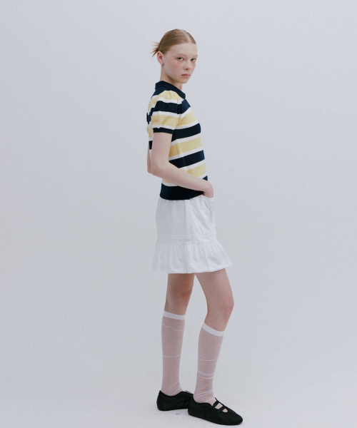 MAIS（マイス）の「TWO POCKET SKIRT / WHITE（スカート・レディース・その他・FREE）」の2枚目の写真