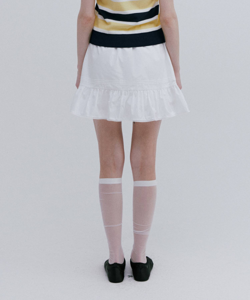 MAIS（マイス）の「TWO POCKET SKIRT / WHITE（スカート・レディース・その他・FREE）」の5枚目の写真