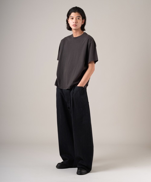 Levi's(リーバイス)の「Levi's/リーバイス BLUETAB(TM) ワイドプリーツ CROP ジーンズ ブラック(デニムパンツ・メンズ・ブラック・28inch/29inch/30inch/31inch/32inch/33inch/34inch/36inch)」の12枚目の写真