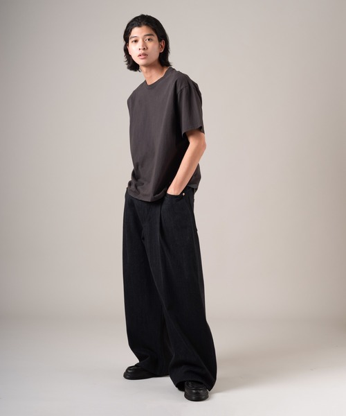 Levi's(リーバイス)の「Levi's/リーバイス BLUETAB(TM) ワイドプリーツ CROP ジーンズ ブラック(デニムパンツ・メンズ・ブラック・28inch/29inch/30inch/31inch/32inch/33inch/34inch/36inch)」の14枚目の写真