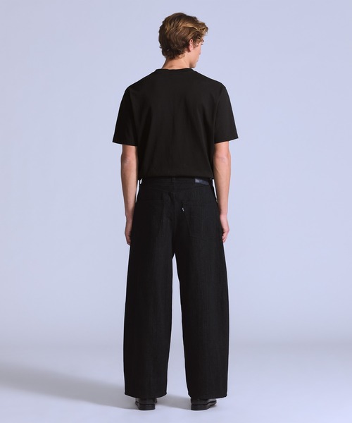 Levi's(リーバイス)の「Levi's/リーバイス BLUETAB(TM) ワイドプリーツ CROP ジーンズ ブラック(デニムパンツ・メンズ・ブラック・28inch/29inch/30inch/31inch/32inch/33inch/34inch/36inch)」の8枚目の写真