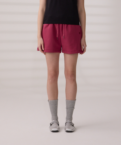 DANGLEDROP(ダングルドロップ)の「DGDPスウェットショートパンツピンク(その他パンツ・レディース・その他・S/M)」の4枚目の写真