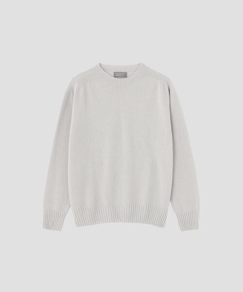 MARGARET HOWELL(マーガレットハウエル)の「SOFT MERINO KNITWEAR(ニット/セーター・メンズ・グレー系その他/オリーブ・LARGE/MEDIUM)」の5枚目の写真