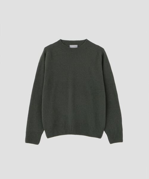MARGARET HOWELL(マーガレットハウエル)の「SOFT MERINO KNITWEAR(ニット/セーター・メンズ・グレー系その他/オリーブ・LARGE/MEDIUM)」の10枚目の写真