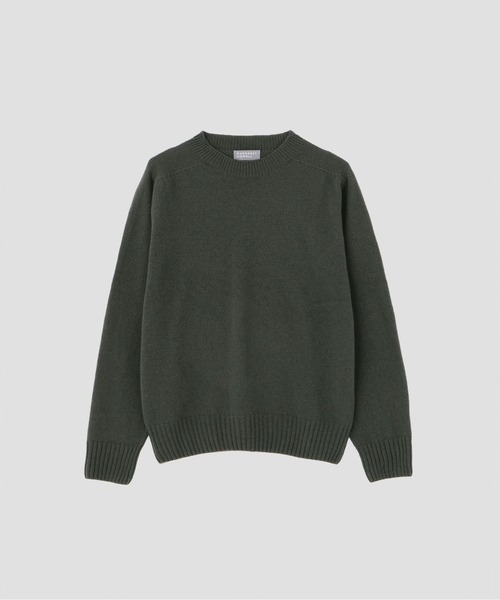 MARGARET HOWELL(マーガレットハウエル)の「SOFT MERINO KNITWEAR(ニット/セーター・メンズ・グレー系その他/オリーブ・LARGE/MEDIUM)」の4枚目の写真