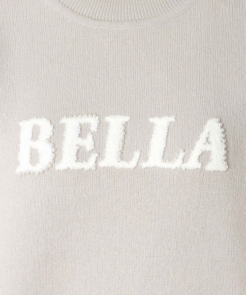 Jines（ジネス）の「サガラ刺繍コットンスウェットニット（ニット/セーター・レディース・ホワイト/グレー/チャコールグレー・38）」の10枚目の写真