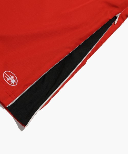 NICE GHOST CLUB(ナイスゴーストクラブ)の「SIDE ZIP TRACK PANTS_RED(NG2DSUPA11A)(スウェットパンツ・レディース・レッド・S/M/L)」の5枚目の写真