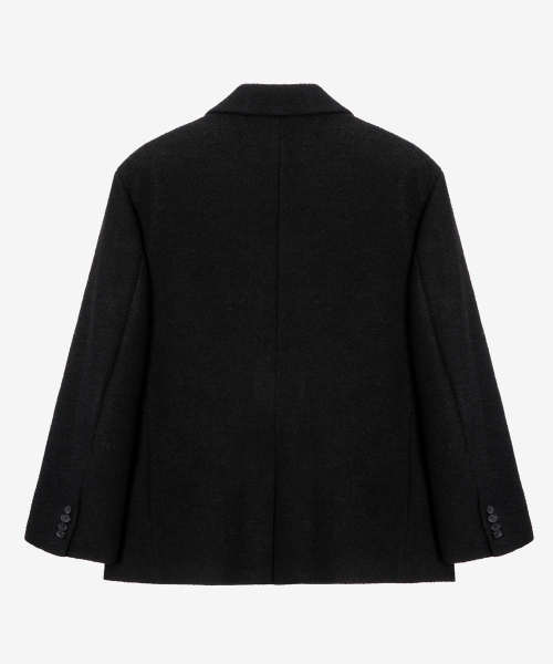 MINDBRIDGE（マインドブリッジ）の「[COUTURE]ウールブークレオーバーサイズジャケット（テーラードジャケット・メンズ・ブラック・100/95/105）」の11枚目の写真
