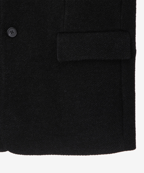 MINDBRIDGE（マインドブリッジ）の「[COUTURE]ウールブークレオーバーサイズジャケット（テーラードジャケット・メンズ・ブラック・100/95/105）」の2枚目の写真