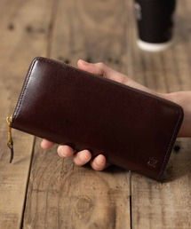 BELLIES YORK（ベリーズヨーク）の「【BELLIES YORK ベリーズヨーク】イタリア牛革 ラウンドファスナー長財布（財布）」