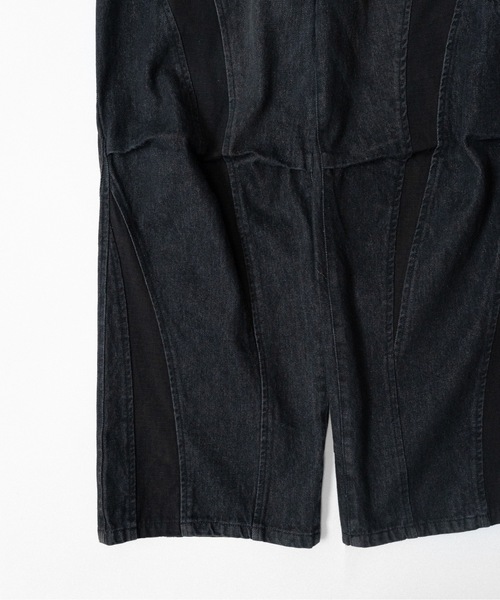 PHILTHEORY(フィルセオリー)の「Ripstop docking denim pants / リップストップドッキングデニムパンツ(デニムパンツ・メンズ・ブラック/ネイビー・3/2/1)」の22枚目の写真