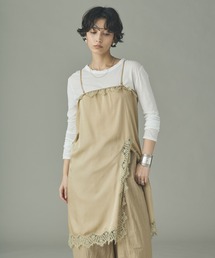 Curensology | Curensology(カレンソロジー)/2WAYレーススリットスカート(ワンピース)