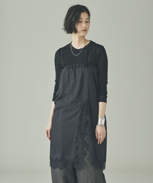 Curensology | Curensology(カレンソロジー)/2WAYレーススリットスカート(ワンピース)